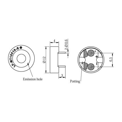 LF-MT12C10-E-30,Magnetic Transducer(external drive type)