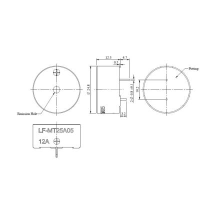 LF-MT25A05,Magnetic Transducer