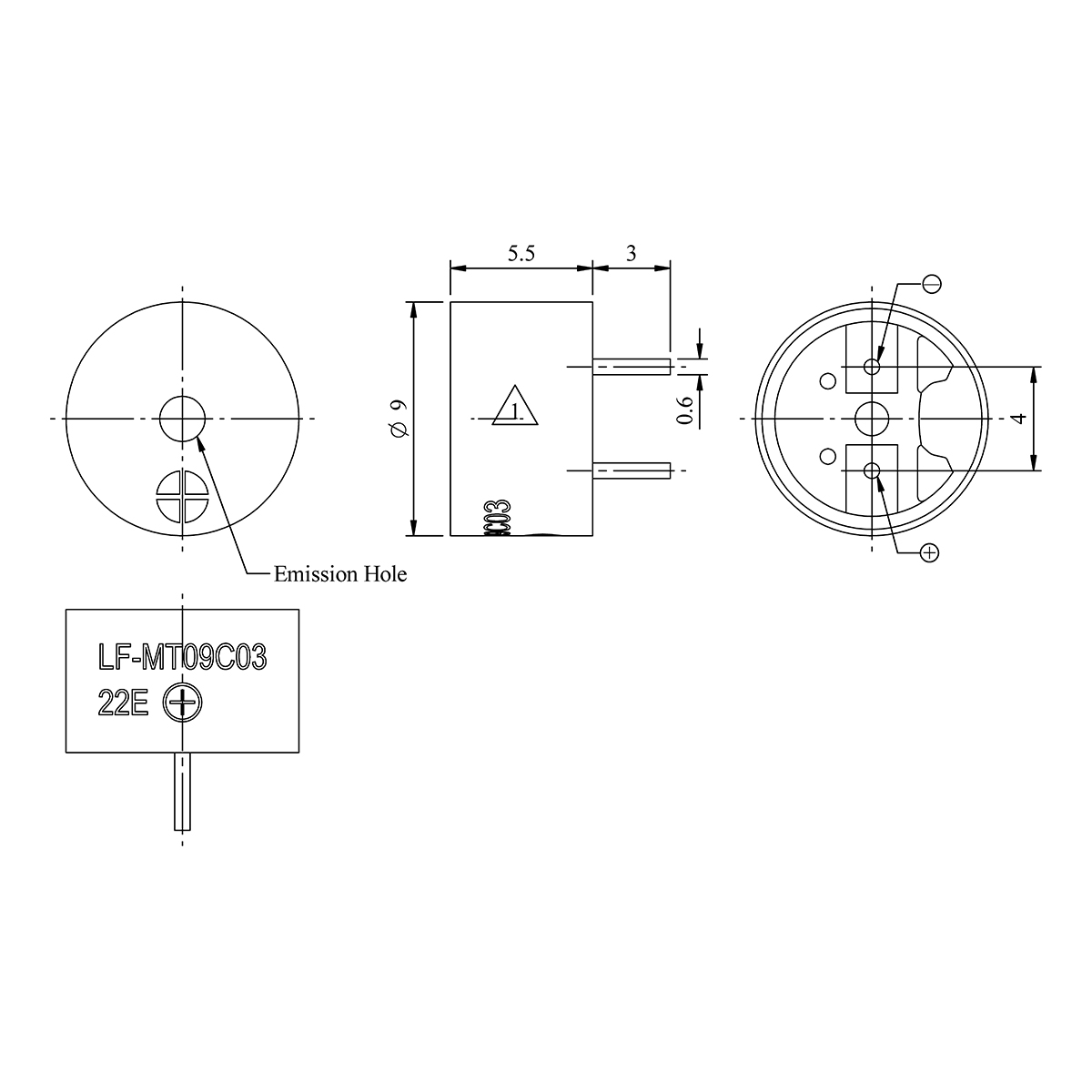 LF-MT09C03,Magnetic Transducer