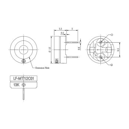 LF-MT12C01,Magnetic Transducer(external drive type)