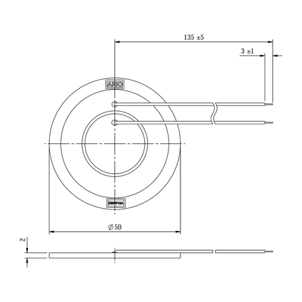 LF-PE50W10A-B,Piezoelectric Buzzer for external drive