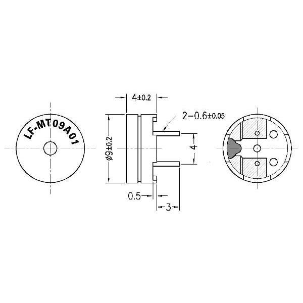 LF-MT09A01 Magnetic Transducer