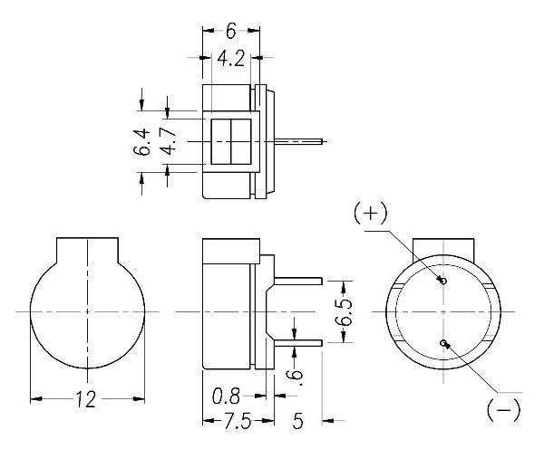 LF-MT12B03 Magnetic Transducer