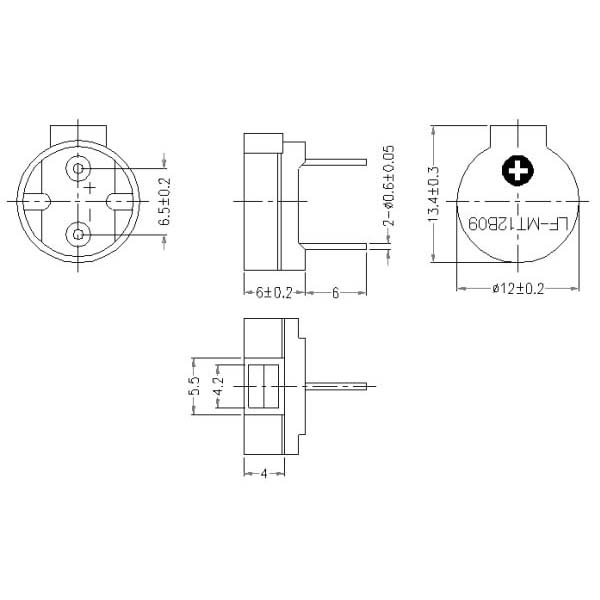 LF-MT12B09 Magnetic Transducer