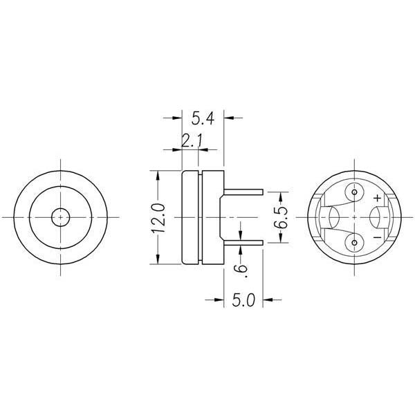 LF-MT12C08 Magnetic Transducer
