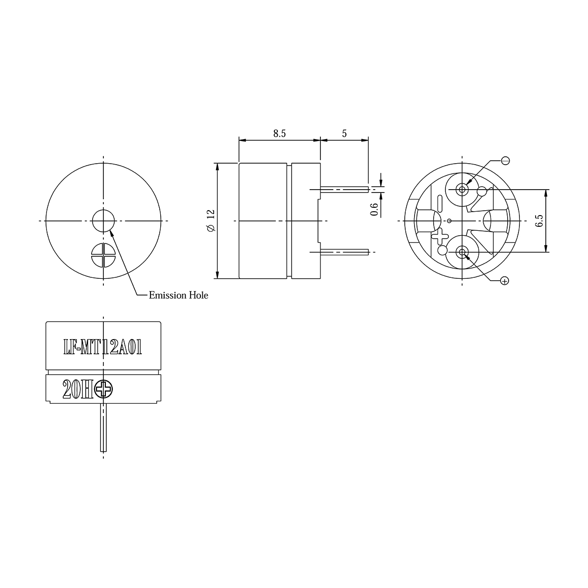 Indbildsk boksning Knogle Magnetic Transducer(external drive type), LF-MT12A01 - Ariose Electronics  Co., Ltd.